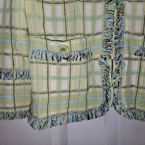 St. John Collection by Marie Gray Knit Blazer (Size 6) - Picture 4 of 16